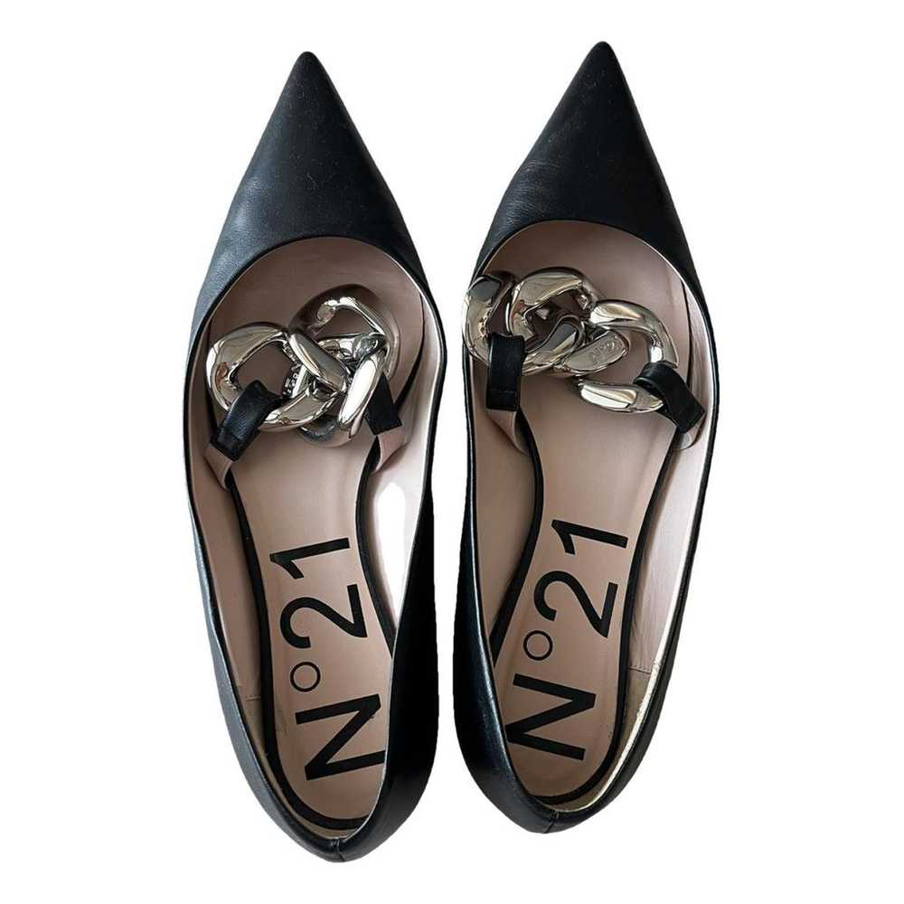 N°21 Leather ballet flats - image 1