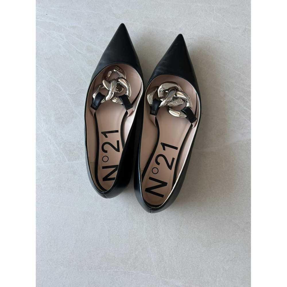 N°21 Leather ballet flats - image 3