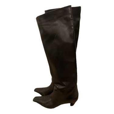 Khaite Leather riding boots - image 1