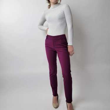 Alice + Olivia Alice + Olivia Burgundy Pants