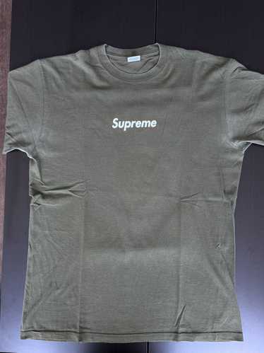 Supreme Supreme Olive Box logo 2000