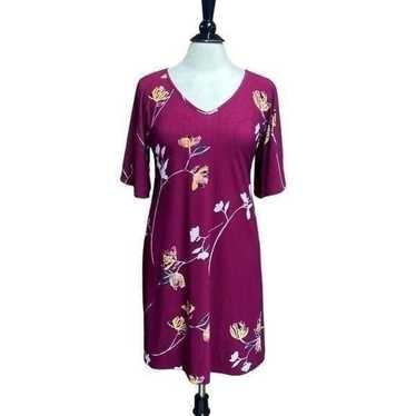 Apt.9 Floral Flutter Sleeve Dress Size Small - image 1