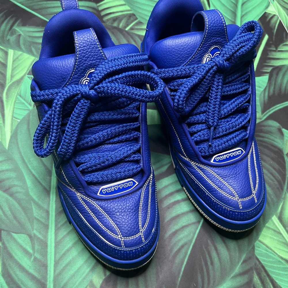 Louis Vuitton Skate trainer sneaker ‘blue’ Sz- 10… - image 6