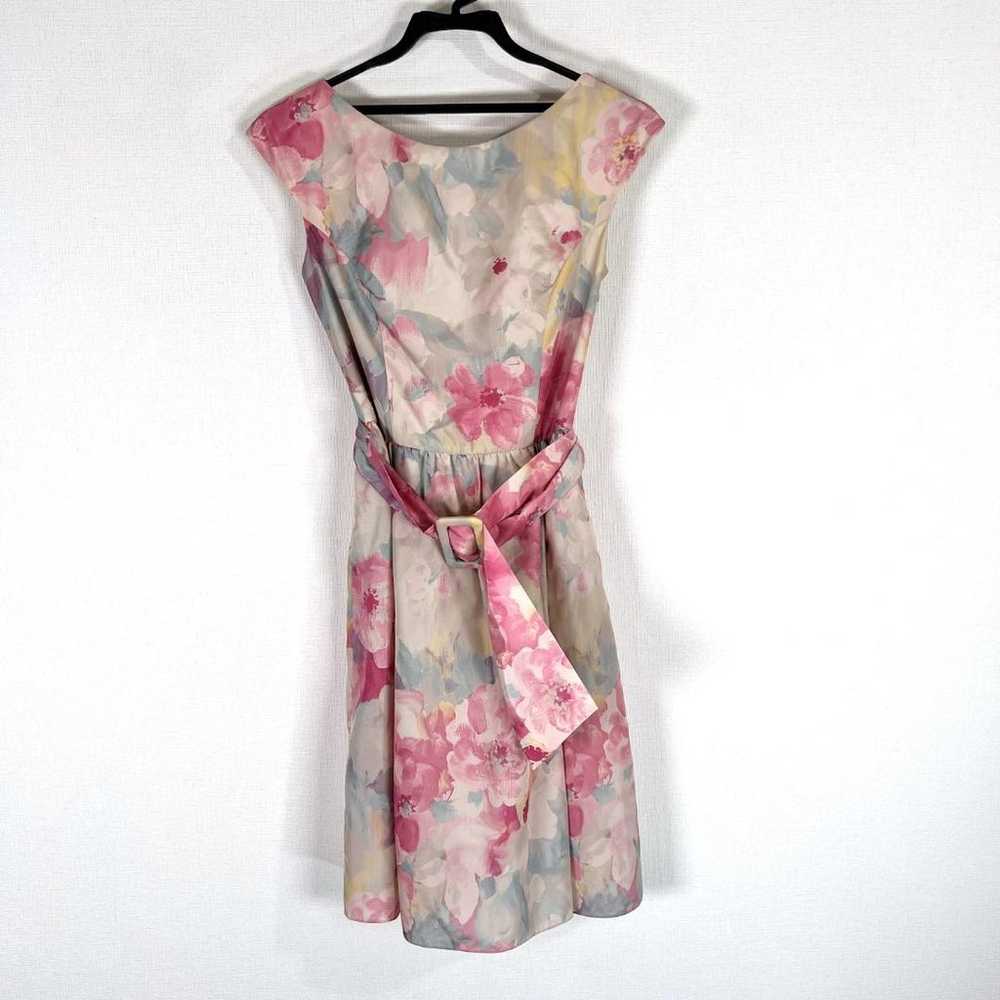 [Radiance] Pink Floral Dress One-piece Women's Si… - image 1