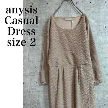 【Unused item】anysis One-piece Dress Pink Size 2 M… - image 1