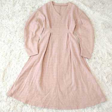 363 Seasoned Papillon One-Piece A-Line Knit Dress… - image 1