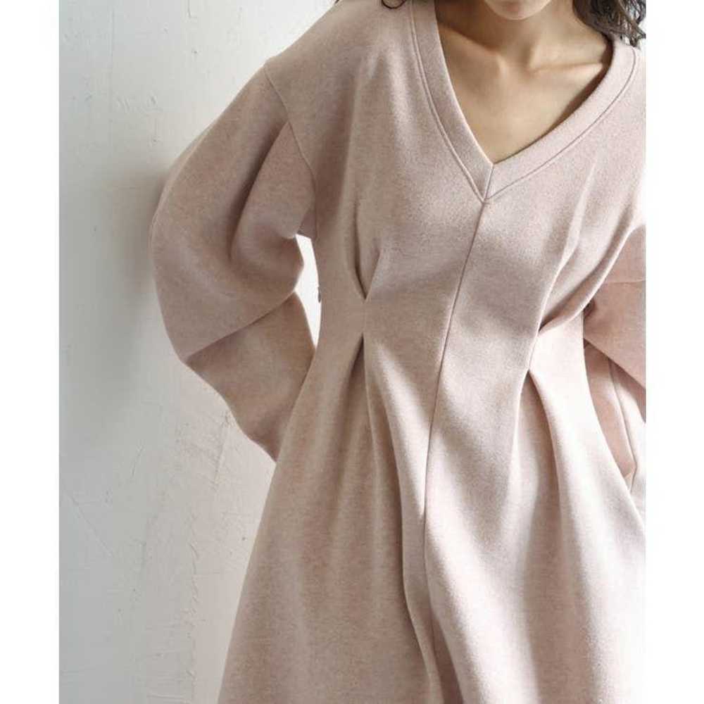 363 Seasoned Papillon One-Piece A-Line Knit Dress… - image 3