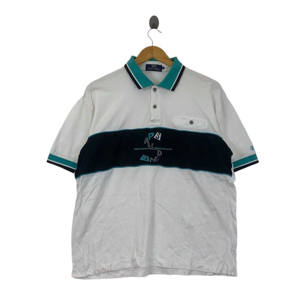 Spalding Vintage SPALDING TENNIS Twin Tipped Polo… - image 1