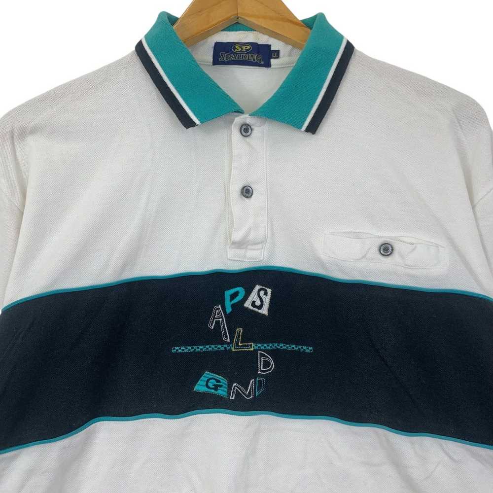 Spalding Vintage SPALDING TENNIS Twin Tipped Polo… - image 5