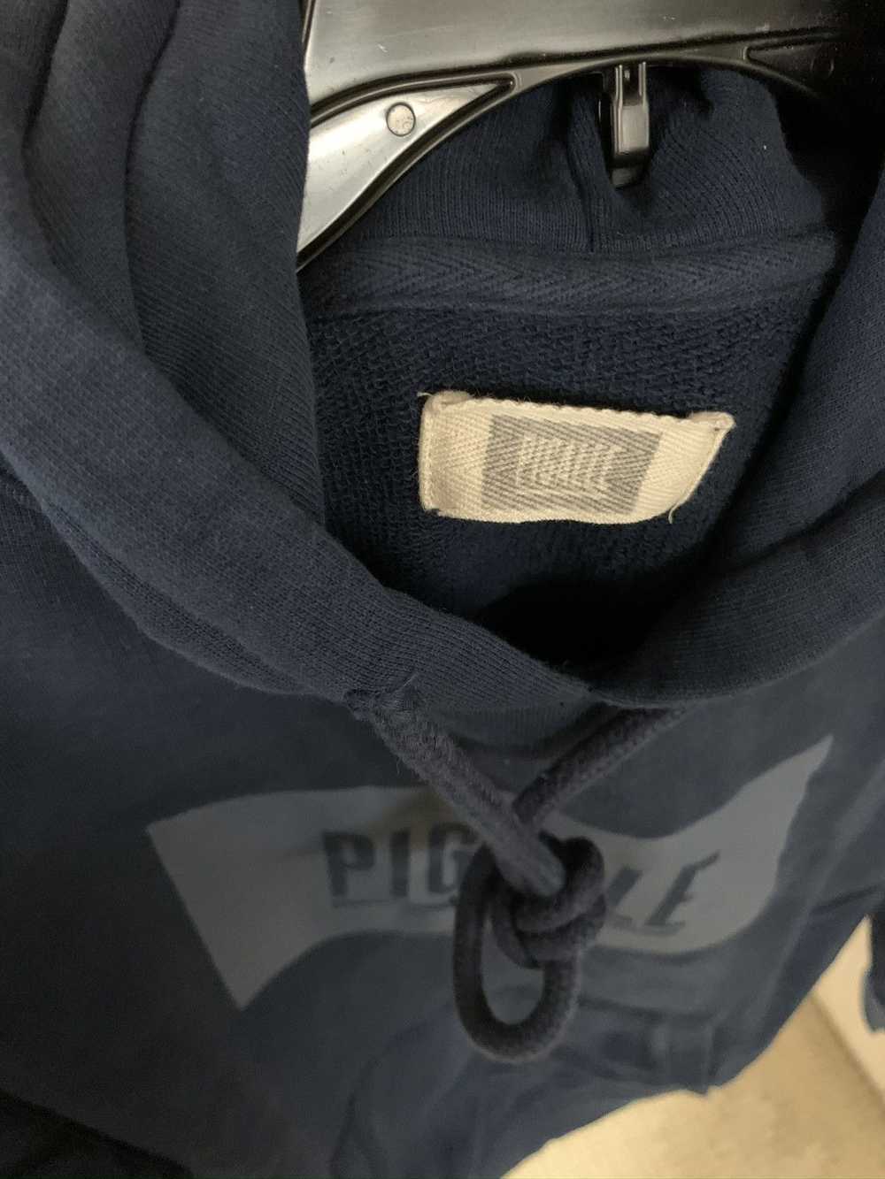 Pigalle Rare Pigalle Paris Box Logo Hoodie Navy P… - image 3