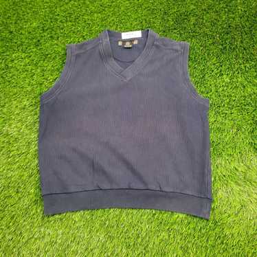 Nike NIKE Golf Vest Sweater Large 23x24 Navy-Blue