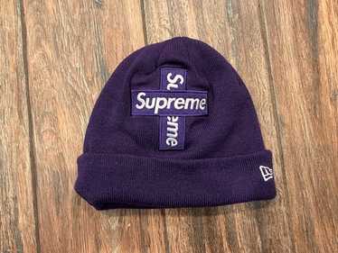 SupremeNewEra®CrossBoxLogoBeanie purple Supreme supreme purple box - Gem