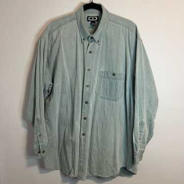 Vintage Vintage Three Rivers Denim Button Down Je… - image 1