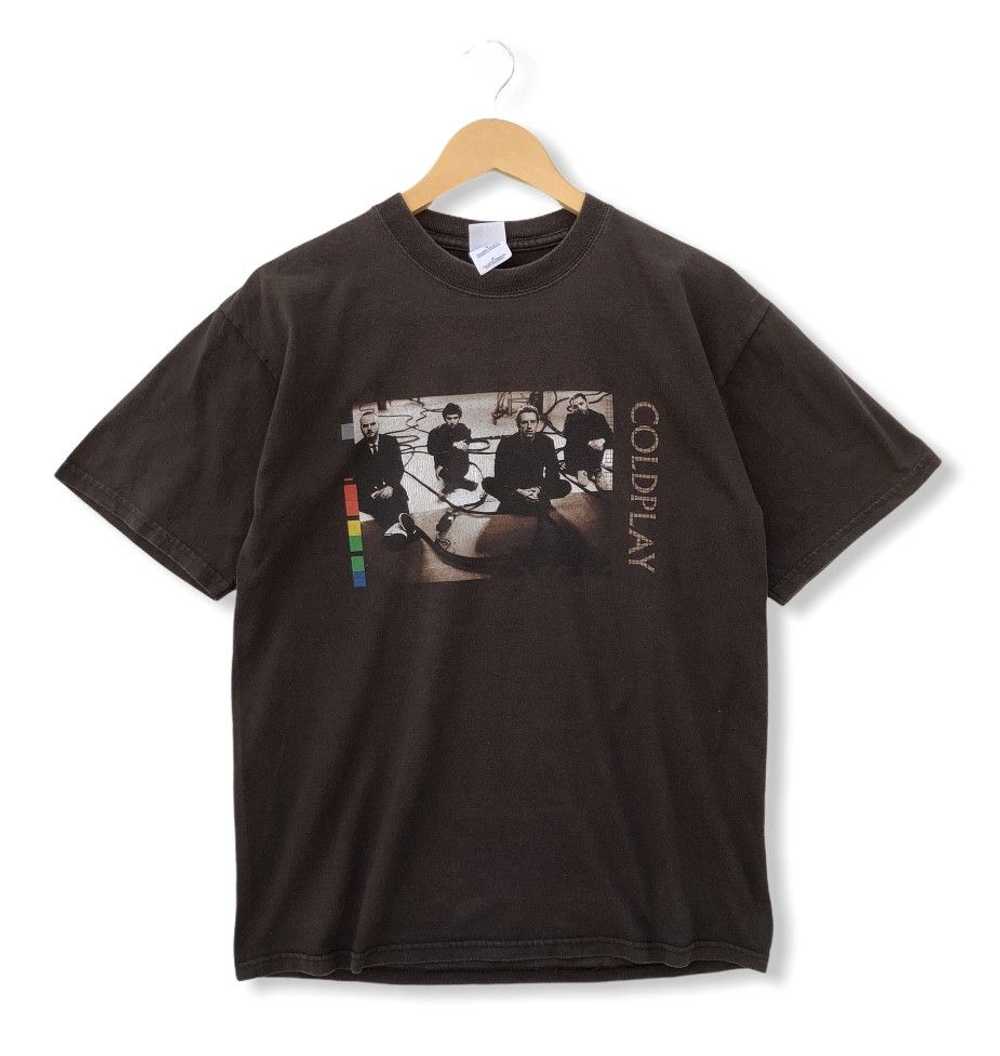 Band Tees × Vintage VINTAGE Y2K 05’ COLDPLAY LINE… - image 1