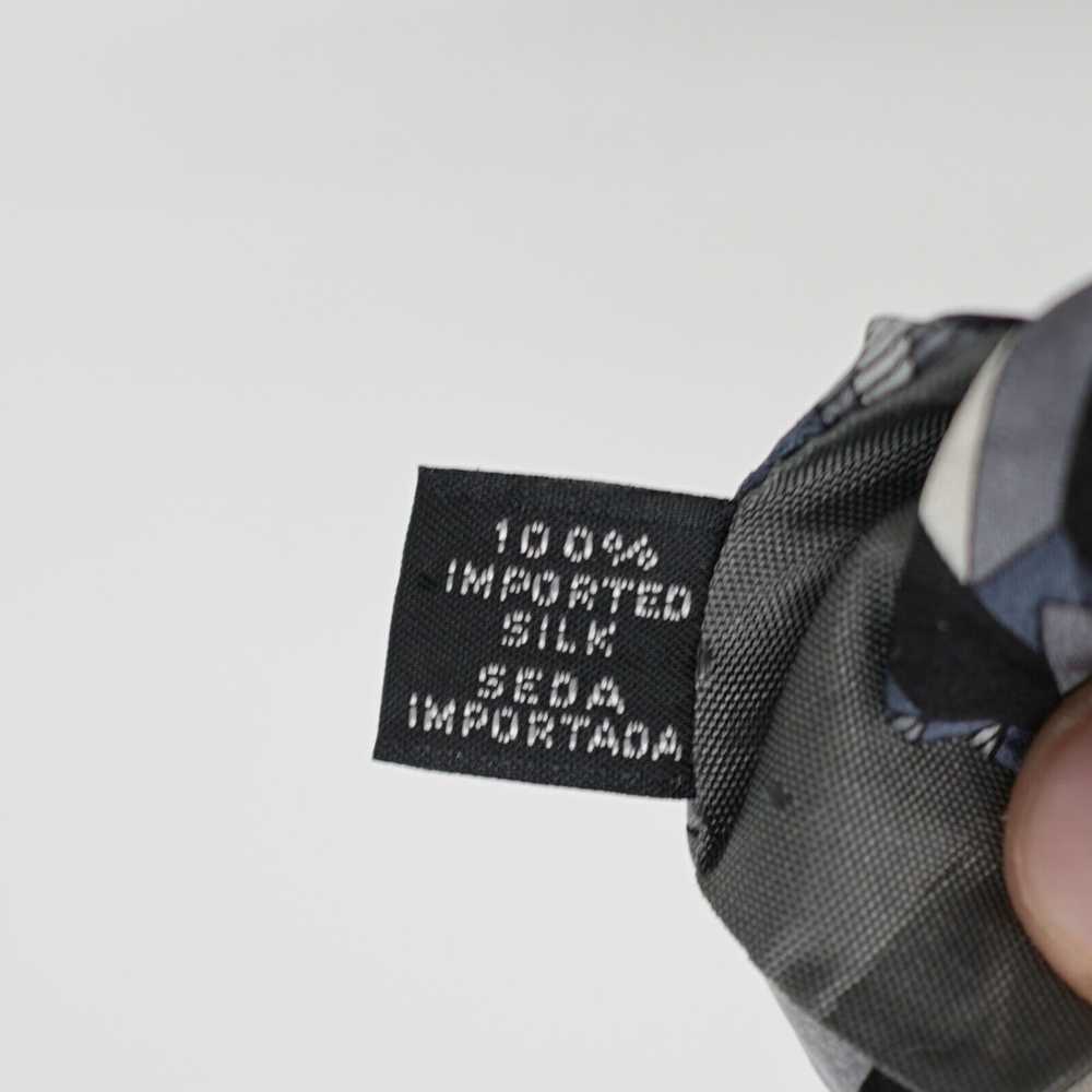 Albert Nipon Albert Nipon Abstract Geometric Silv… - image 5