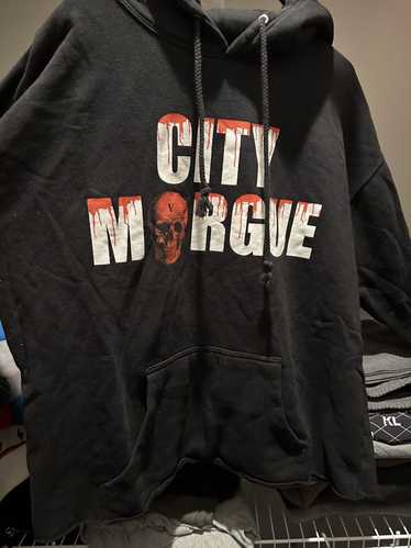 City Morgue × Vlone City Morgue x Vlone Dogs Hoodi