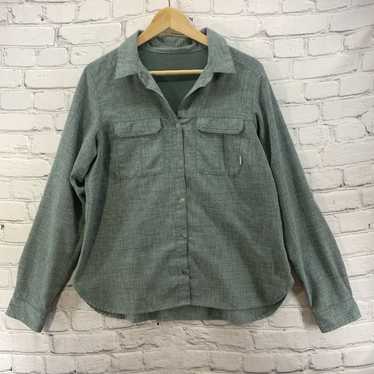 Vintage Green Long Sleeve Men's M Size Classic Bu… - image 1