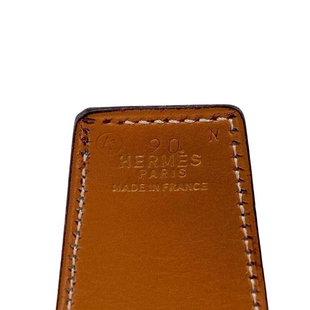 Hermes HERMES Horse Buckle Belt Black Unisex - image 11