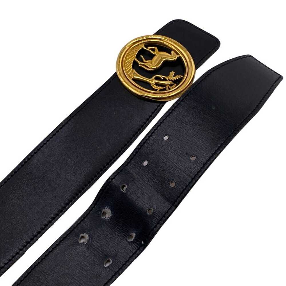 Hermes HERMES Horse Buckle Belt Black Unisex - image 5