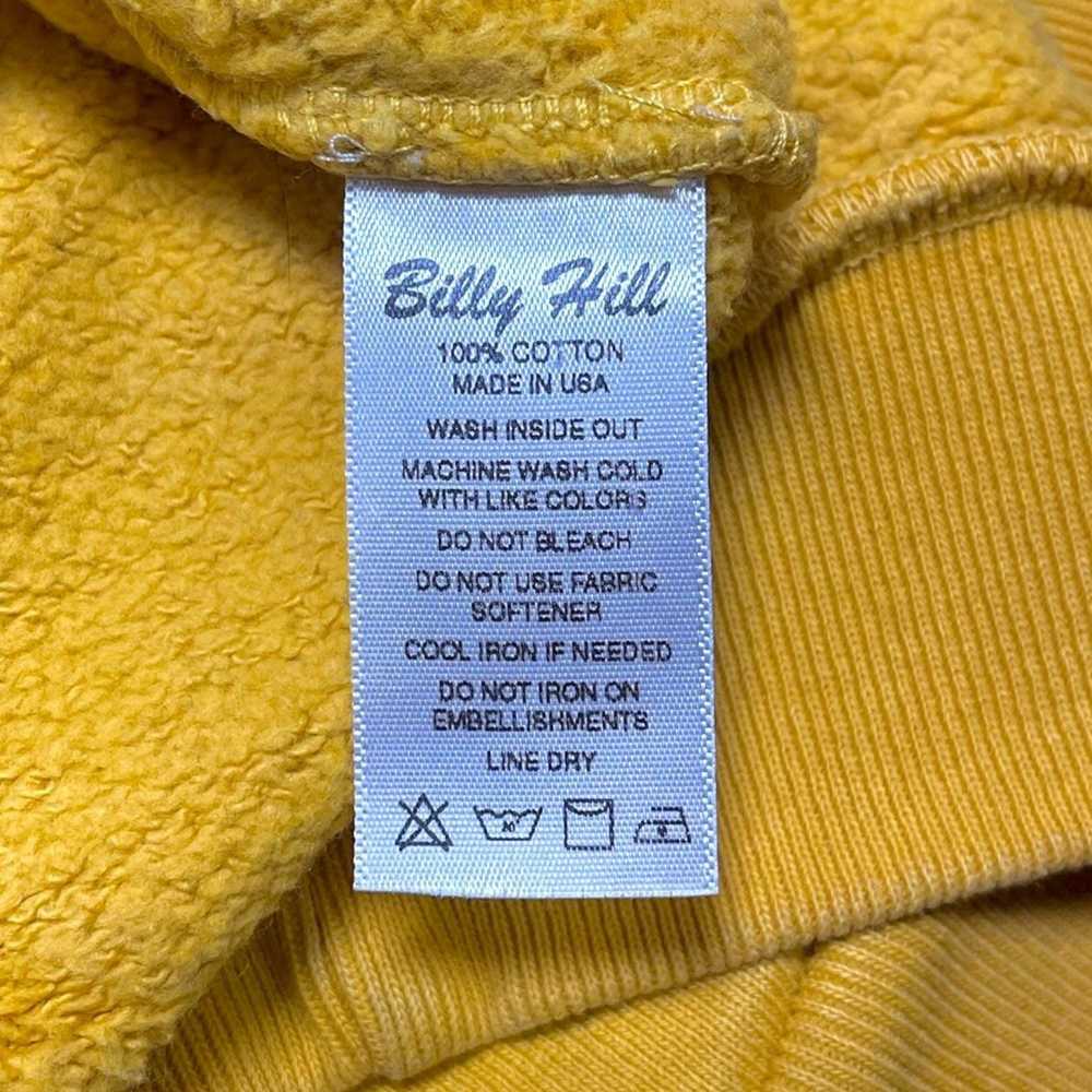 Billy Hill Buried Billy Hooded Sweatshirt Yellow - image 4