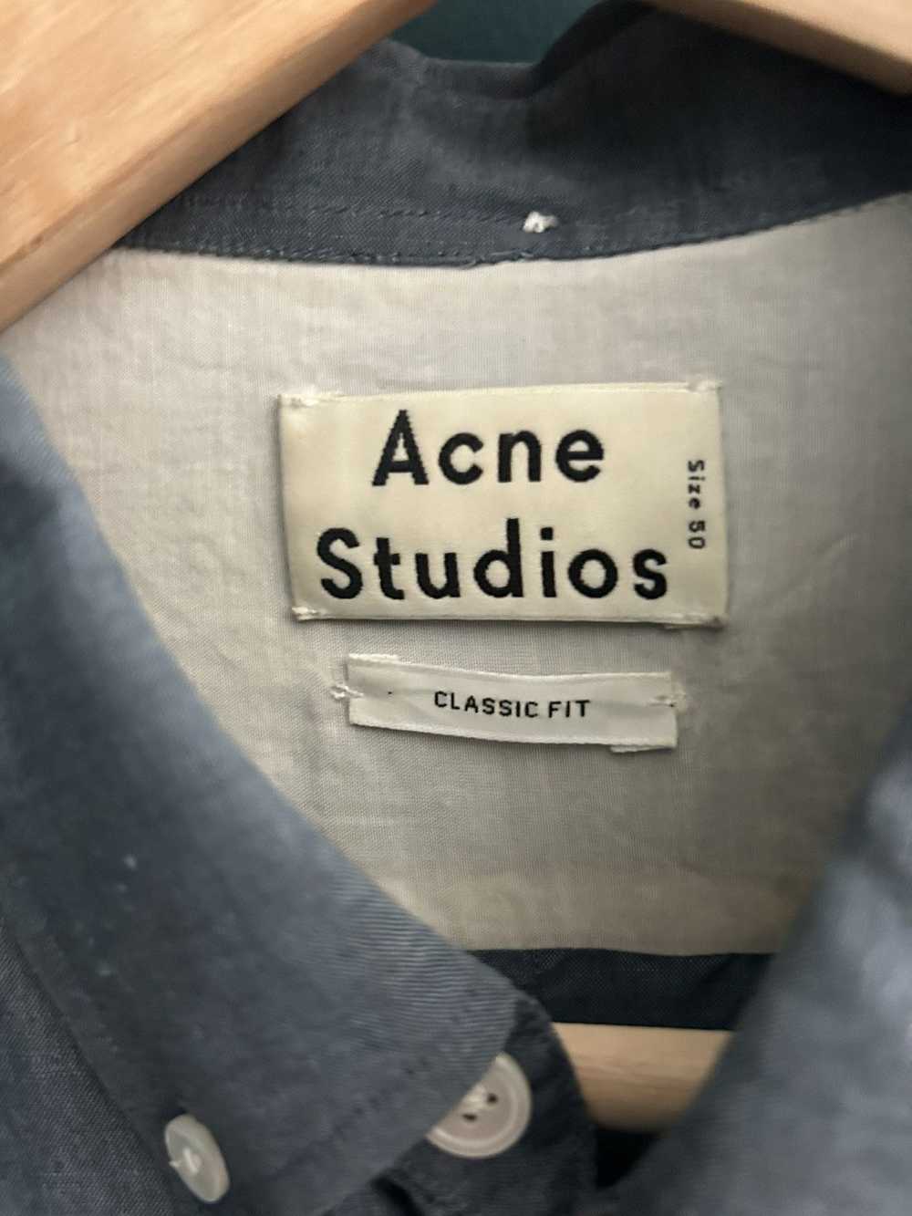 Acne Studios Acne Gradient Linen Button Down - image 3