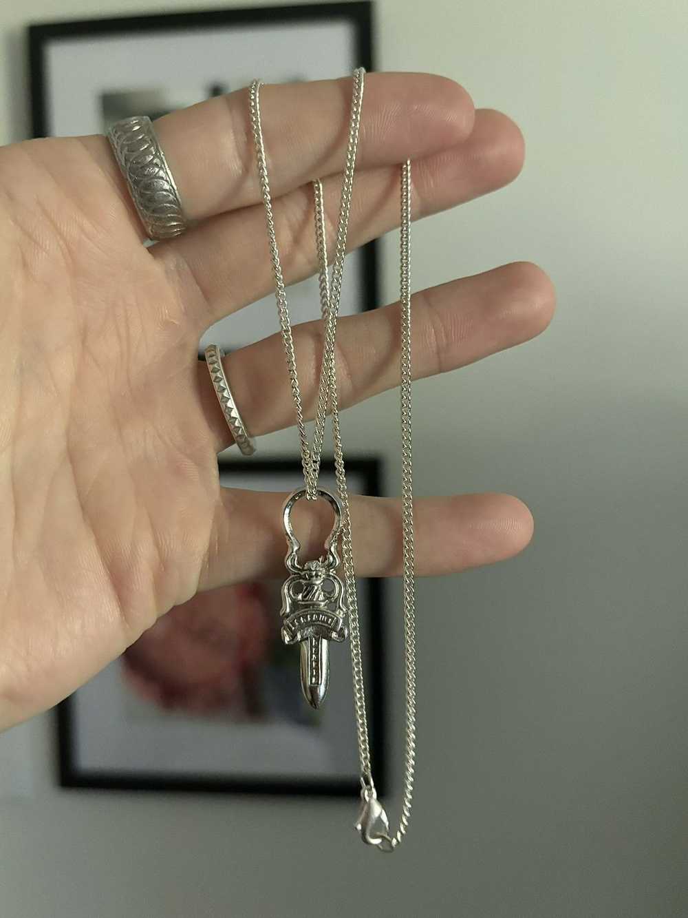 Chrome Hearts ✨RHODIUM DAGGER CHAIN - image 4