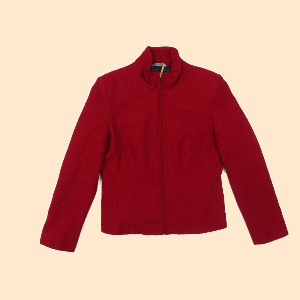 Vintage Authentic Marks and Spencer Ladies Red Fi… - image 1