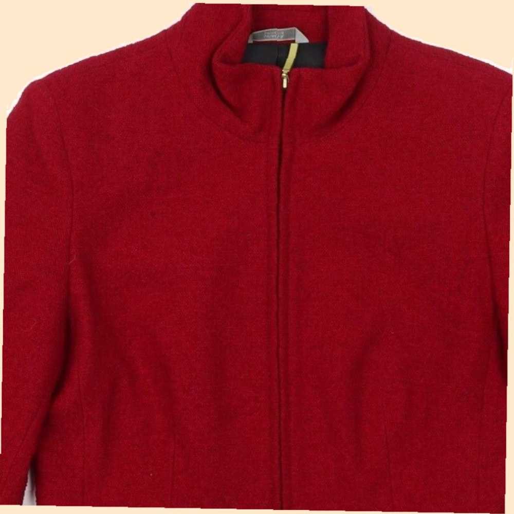 Vintage Authentic Marks and Spencer Ladies Red Fi… - image 7