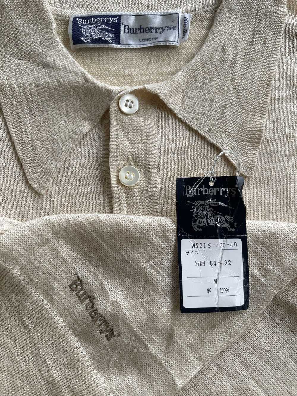 Burberry Vintage Burberrys Polos Knit (Fit S) - image 2