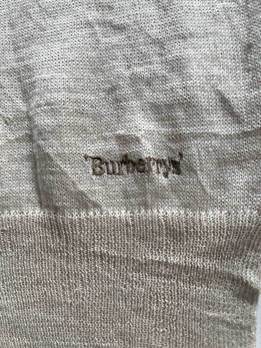 Burberry Vintage Burberrys Polos Knit (Fit S) - image 5