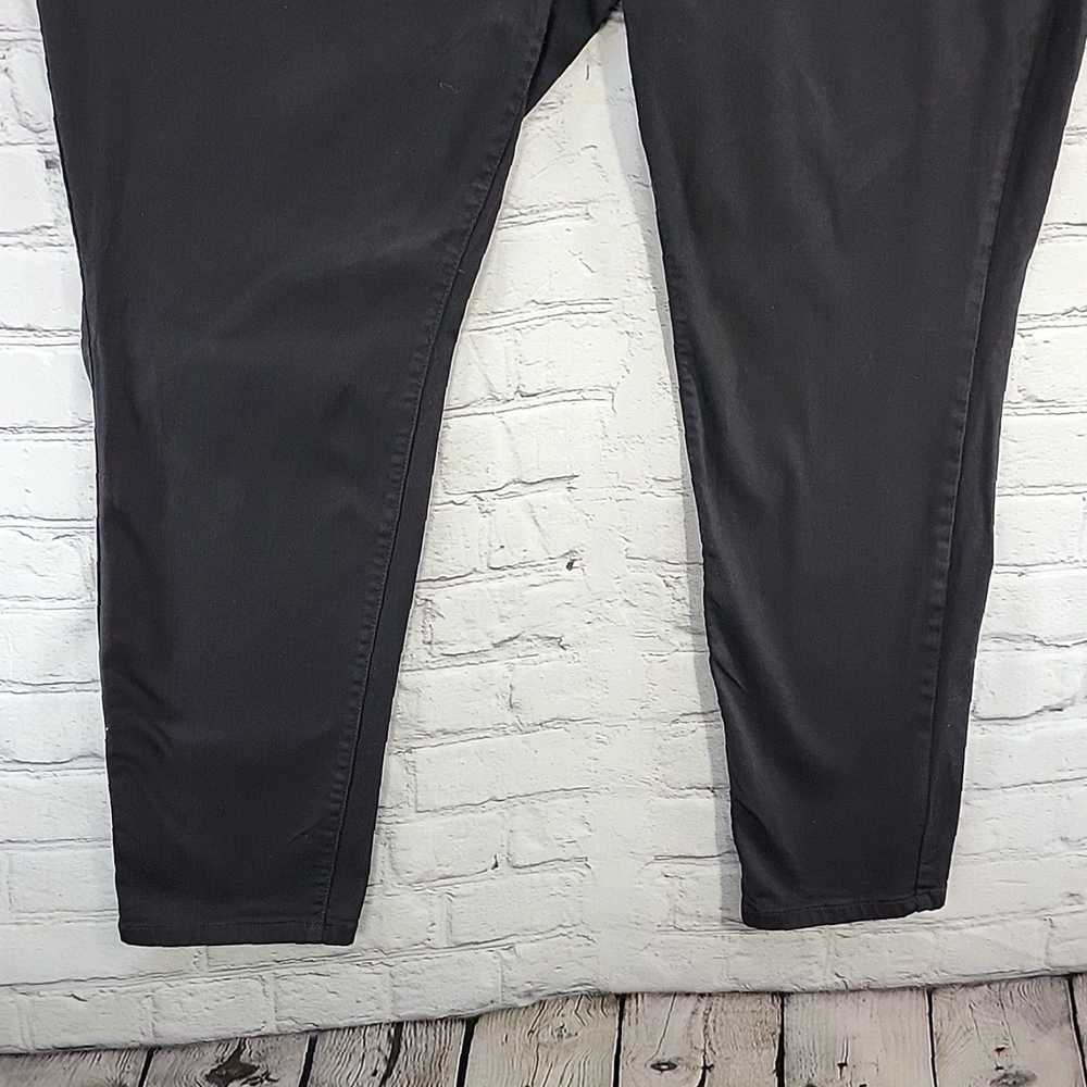 Vintage Authentic Black Straight Leg Women's Jean… - image 2