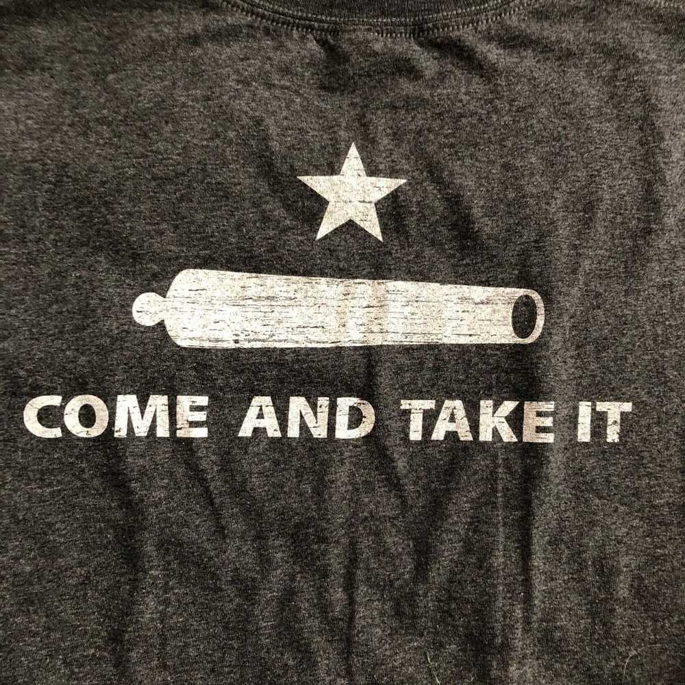 Other Grey ‘Come and Take It’ Graphic Logo Tee - image 3