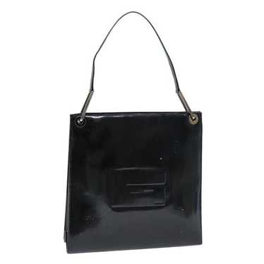 Gucci GUCCI Shoulder Bag Patent leather Black 001 