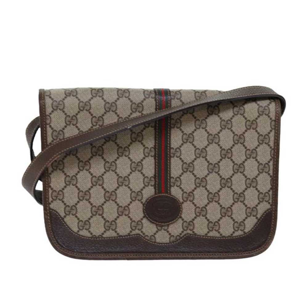 Gucci GUCCI GG Supreme Web Sherry Line Shoulder B… - image 1