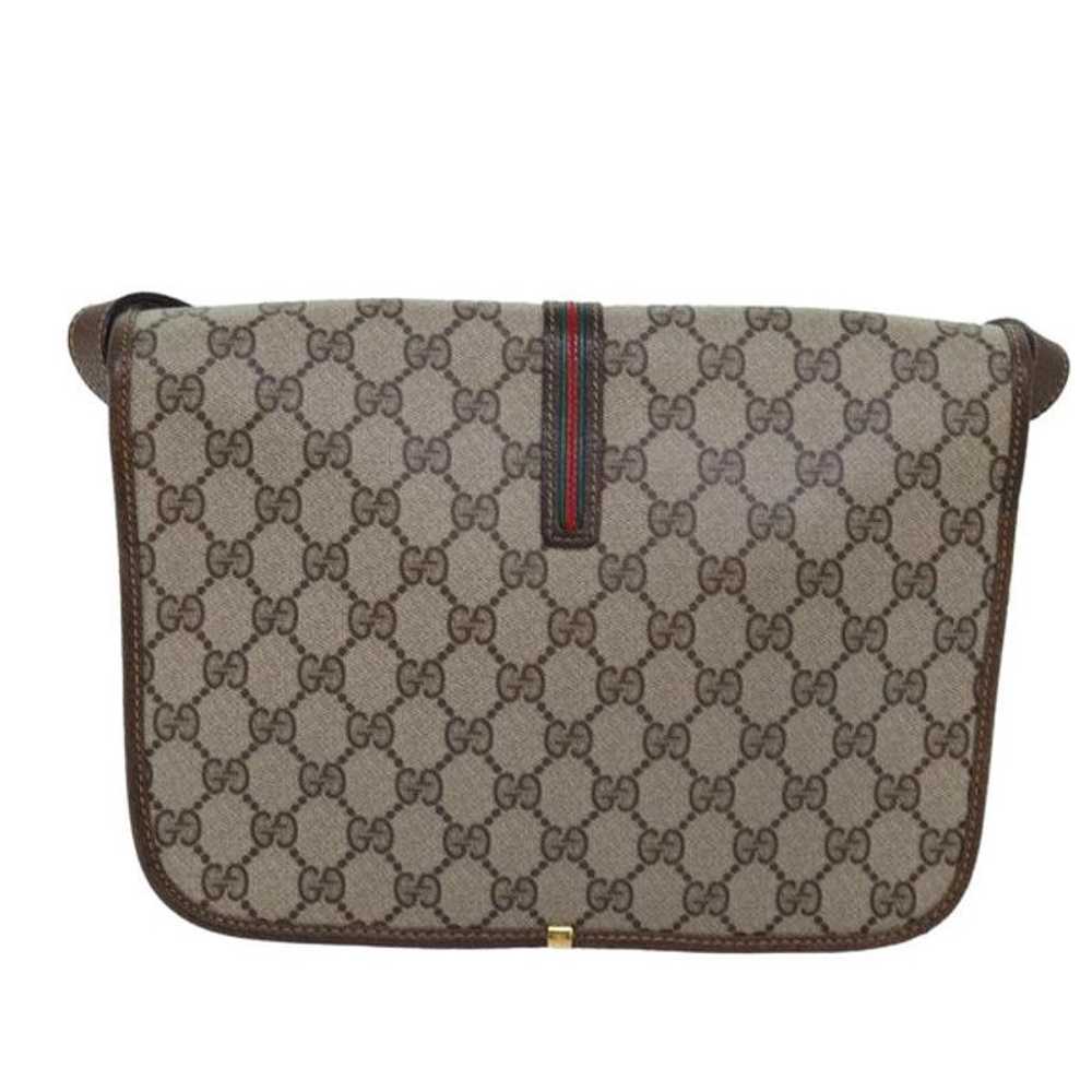 Gucci GUCCI GG Supreme Web Sherry Line Shoulder B… - image 2