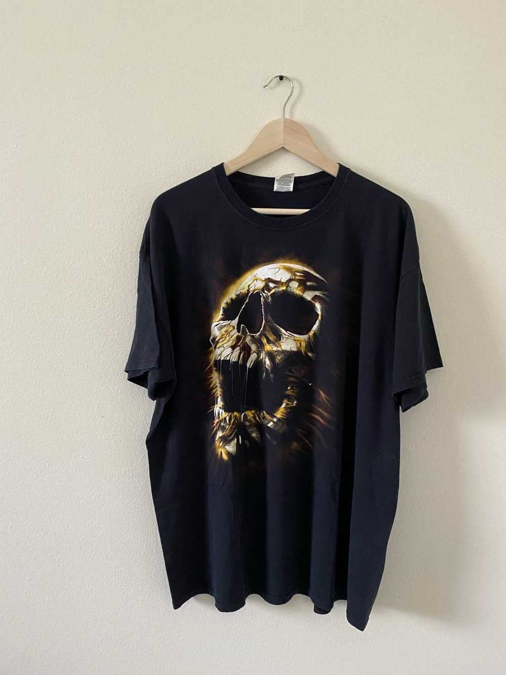 Streetwear × Vintage Vintage “mummy style” skull … - image 1