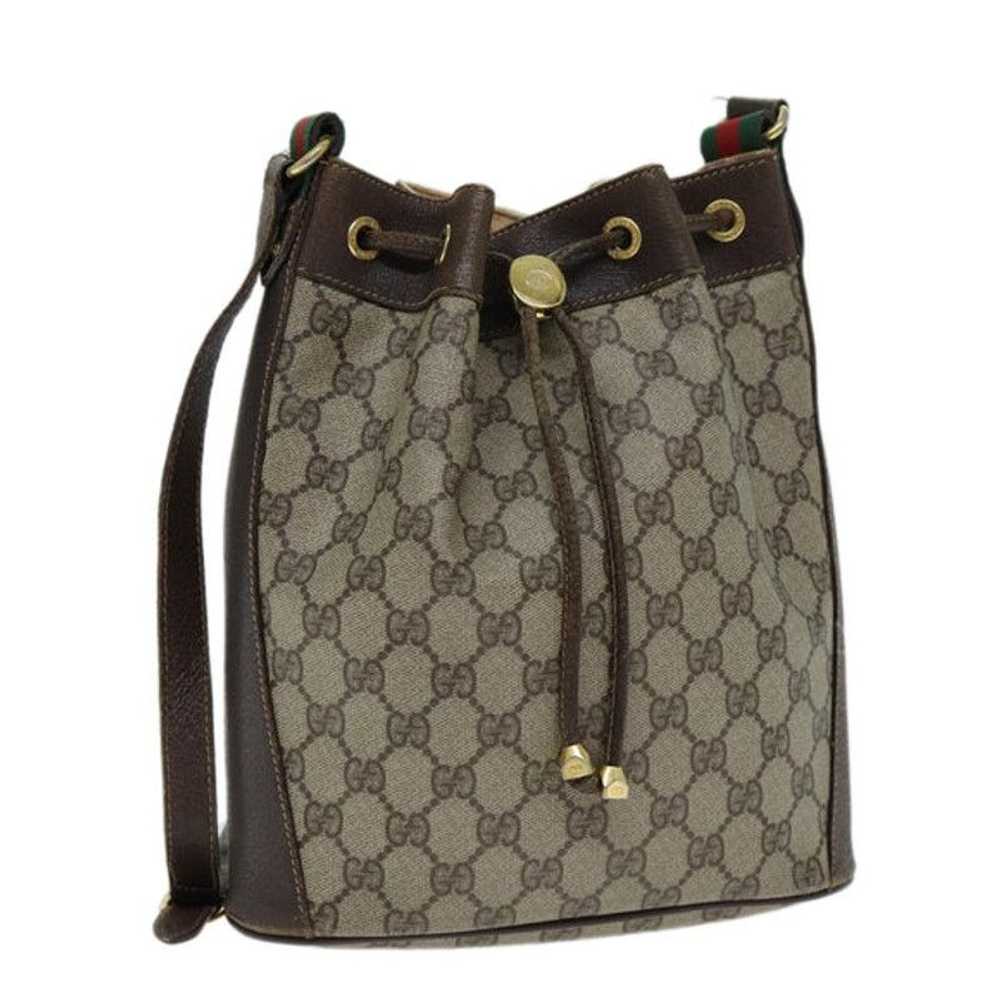 Gucci GUCCI GG Supreme Web Sherry Line Shoulder B… - image 1