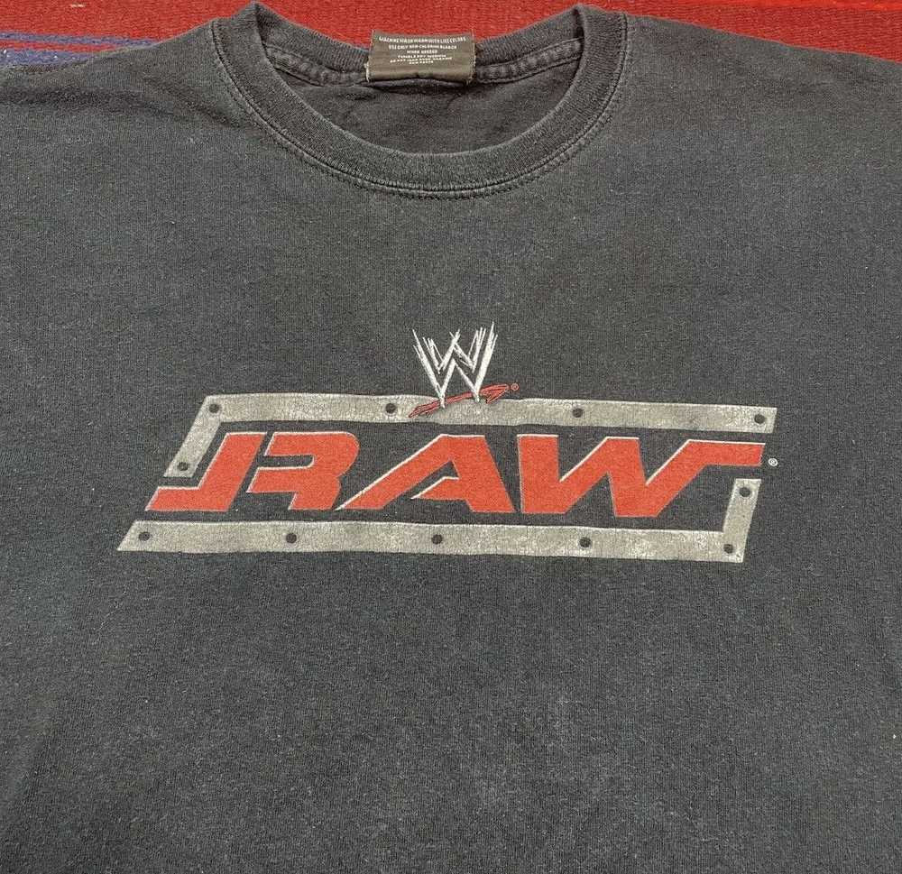 Streetwear × Vintage × Wwe Vintage Y2K WWE RAW T-… - image 2