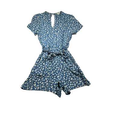 Rails Sophia Romper in Blue Daisies S Causal Summe