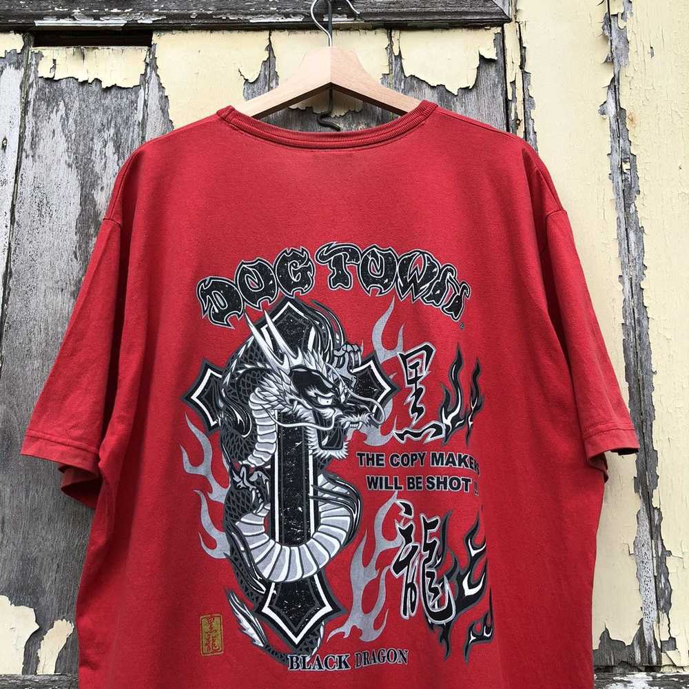 Dogtown × Streetwear × Vintage Thrashed Faded Dog… - image 3