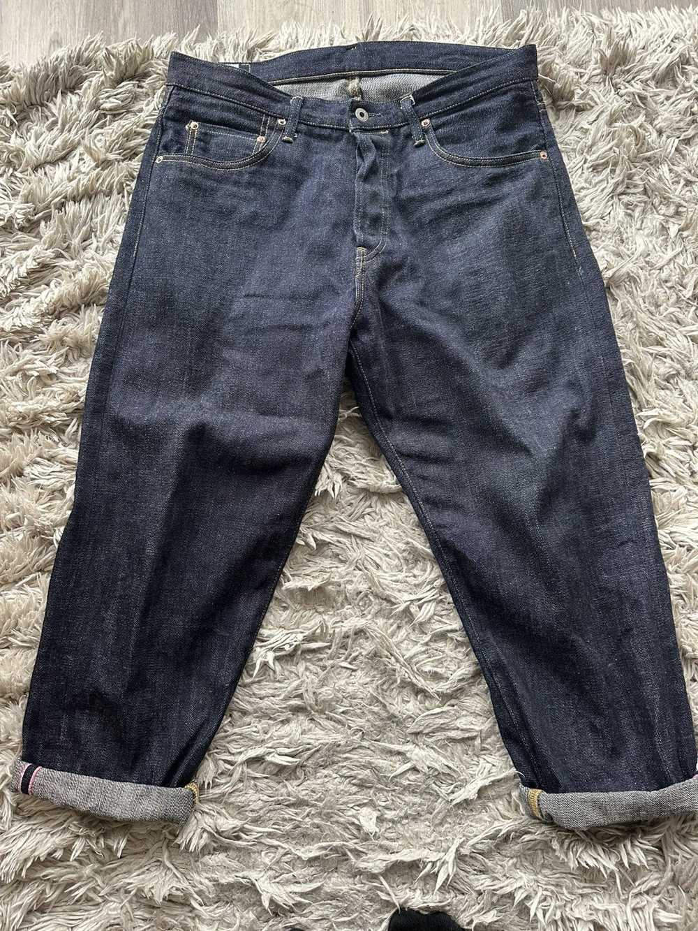 Oni ONI DENIM 860-KI "KIRAKU" 12OZ PEG TOP JEANS - image 5