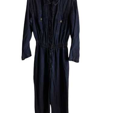 Boston Proper Denim Jumpsuit