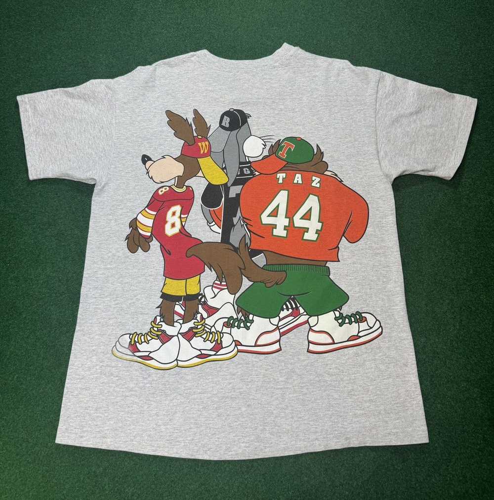 Changes × NFL × Vintage Vtg 90s Looney Tunes Foot… - image 4