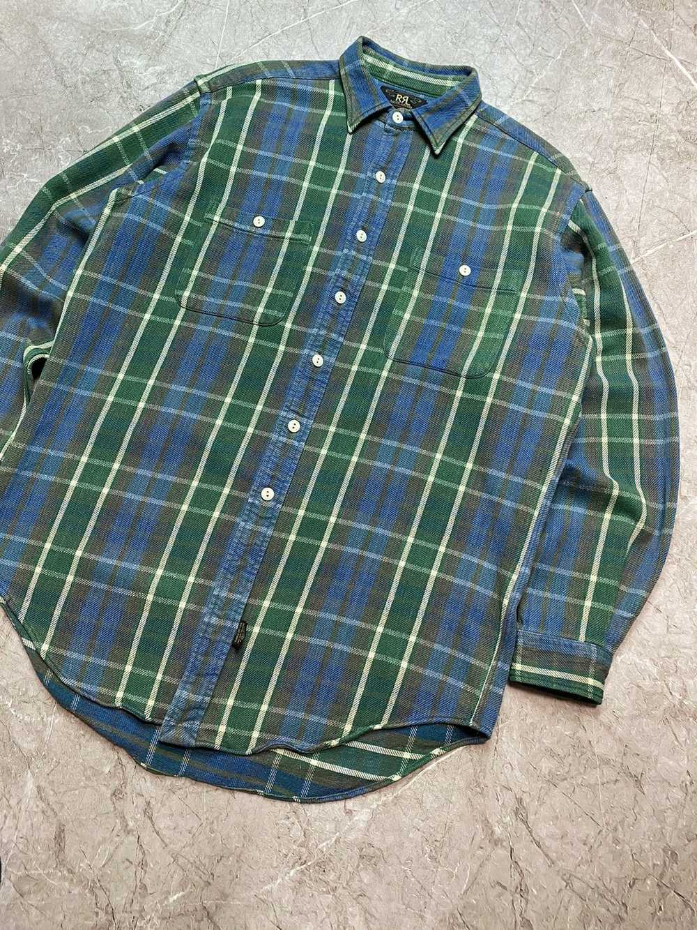 RRL Ralph Lauren RRl Ralph Lauren Flannel Work Sh… - image 3