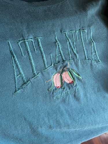 Jerzees × Vintage Jerzees embroidery Atlanta Tee - image 1