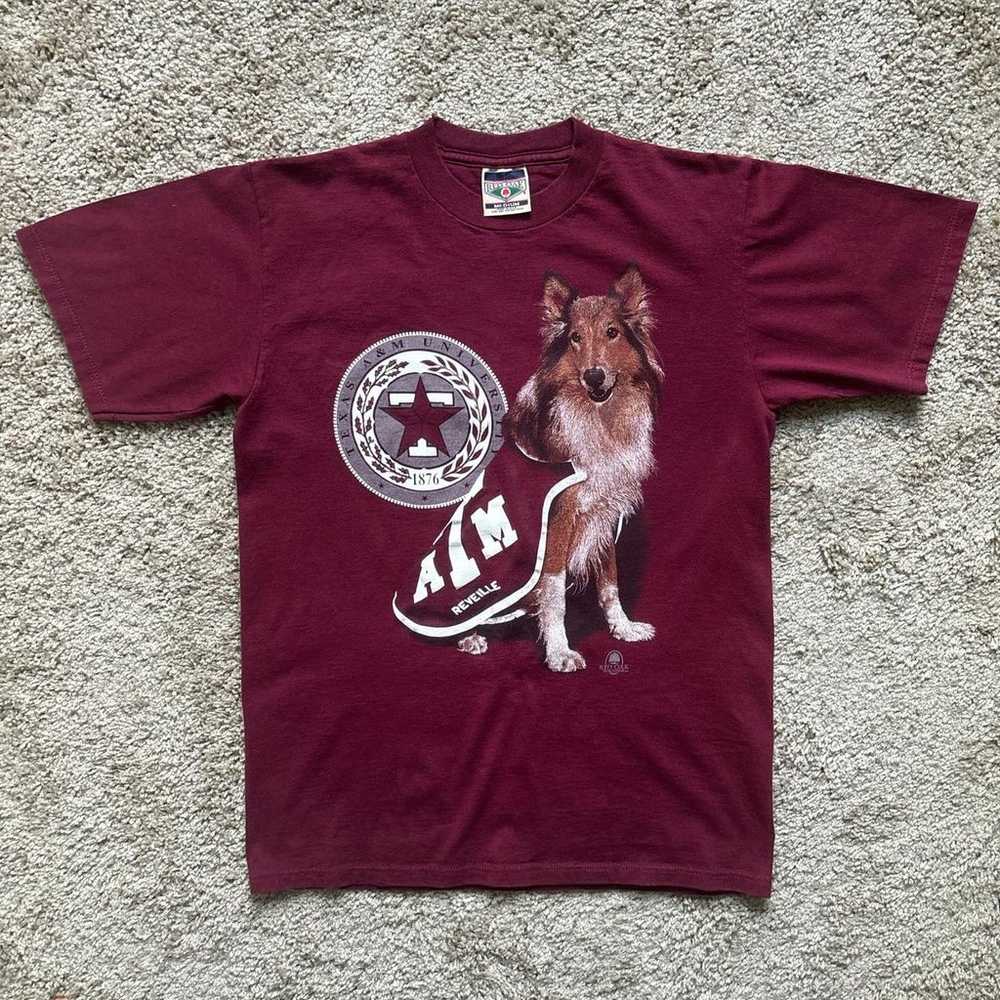 Vintage 90’s Texas A&M Aggies Reveille T-Shirt Re… - image 4