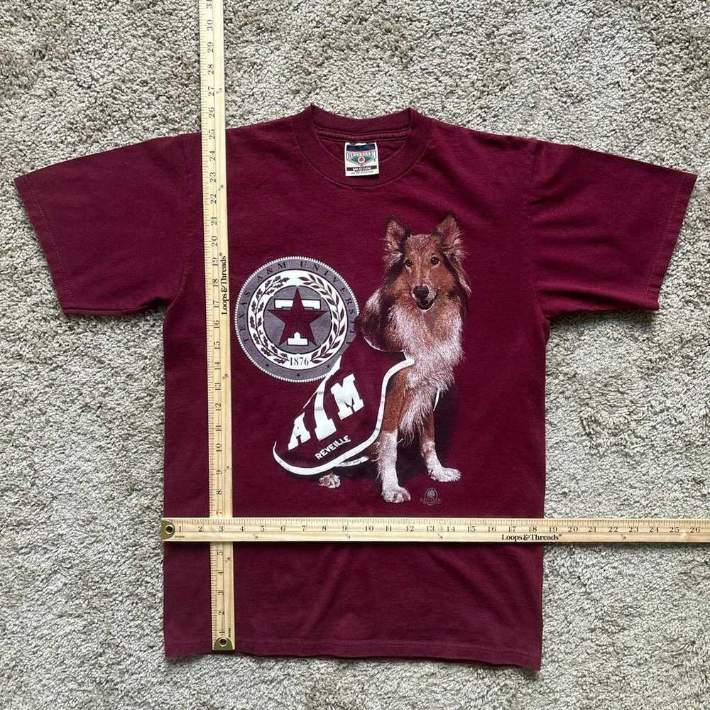 Vintage 90’s Texas A&M Aggies Reveille T-Shirt Re… - image 6