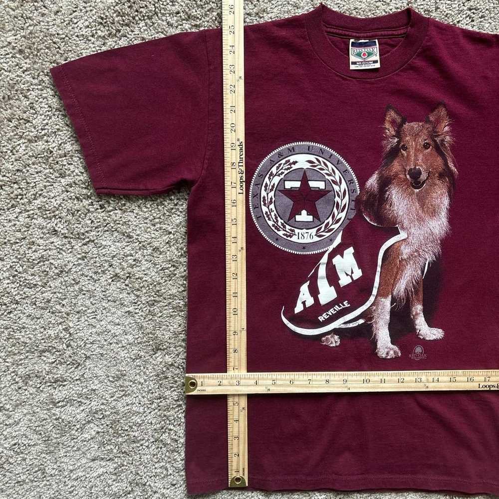 Vintage 90’s Texas A&M Aggies Reveille T-Shirt Re… - image 8