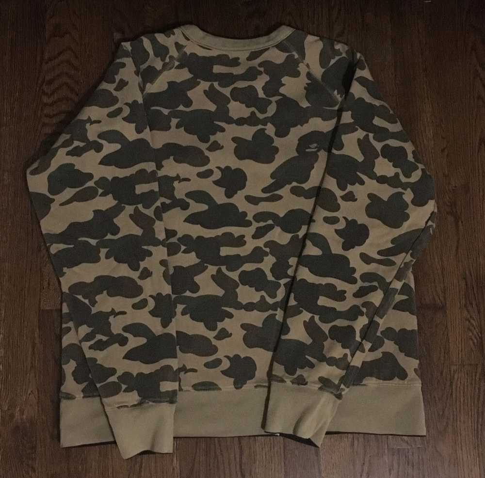 Bape Bape camo reversible crew neck sweatshirt - image 3