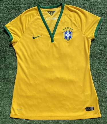 Nike 2014 Nike Brazil National Team Soccer Jersey 